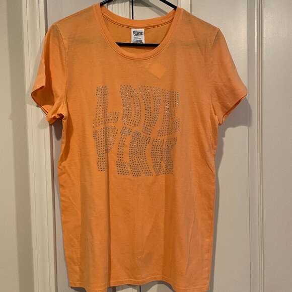 Victoria Secret Pink T- Shirt L - Picture 2 of 11